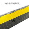 Pyle Durable Cable Protective Ramp Cover - Supports 33000lbs Three Channel Heavy Duty Cord Protection w/ Flip-Open Top Cover, 35.4 x 13.6 x 1.96 Cable Concealer for Indoor Outdoor Use PCBLCO105 view 3