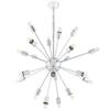 Modway Volley Mid-Century Modern Burst Pendant Chandelier view 1