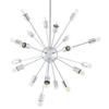 Modway Volley Mid-Century Modern Burst Pendant Chandelier view 3