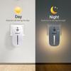 Sensky Plug in Night Light - 2 Pack Dimmable 3500K Warm White LED with Auto Dusk to Dawn Sensor and Dual Front Back Lighting - for Bedroom Bathroom Kitchen Hallway Stairs Home Decor Lamp view 2