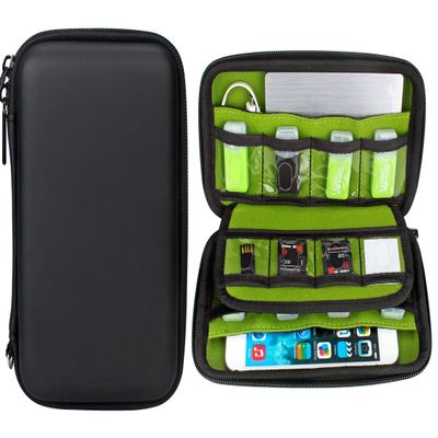 Aprince Digital Gadget Case Waterproof Memory Card Case,Designed for External Hard Drive,USB Flash Drives,Power Banks - Best for Traveling