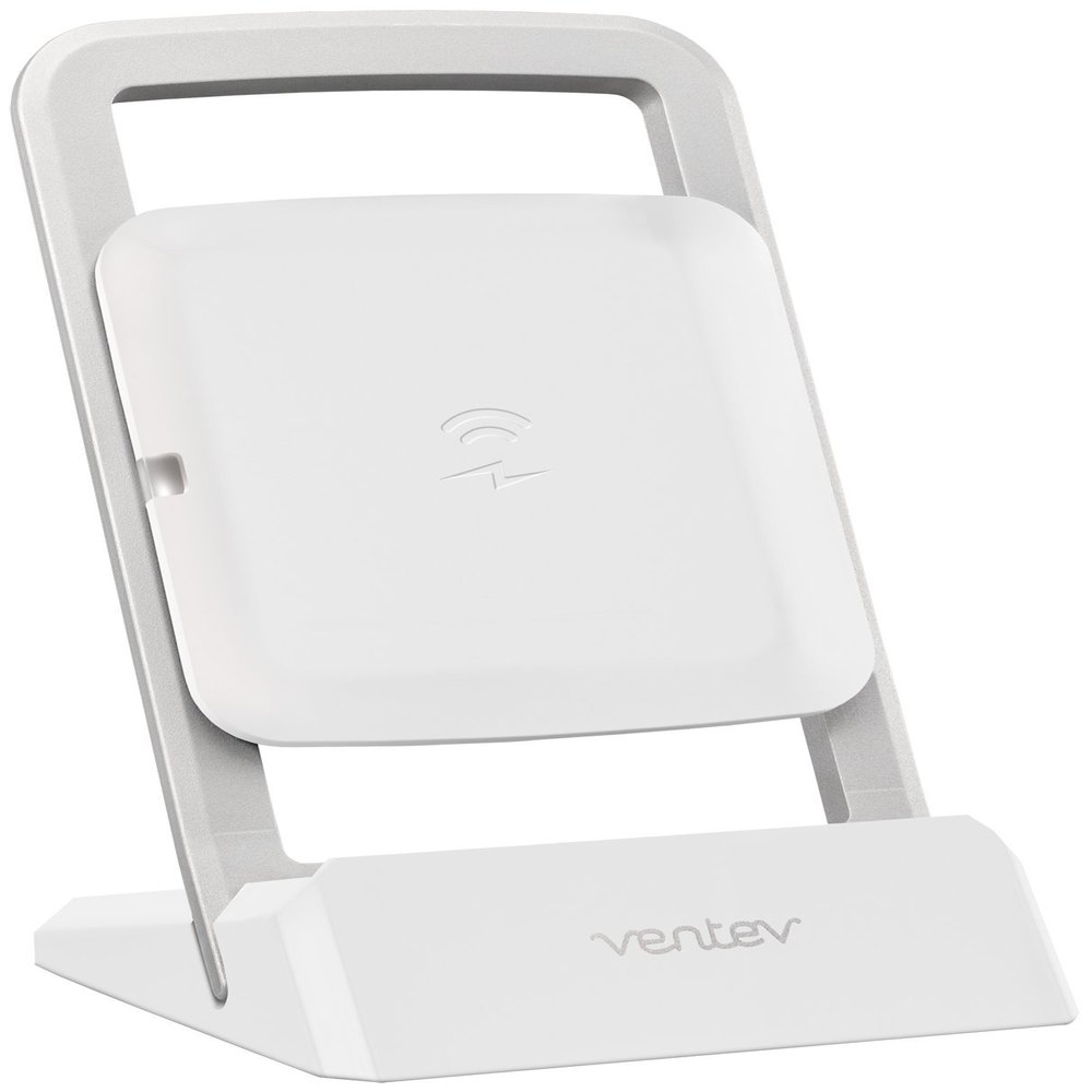 Ventev Universal Wireless Charger | Charges at Rapid Rate, No Cable Needed, Multi View Capability | Short Circuit, Overcharge Protection | White