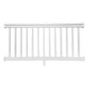 Fypon 6'W x 42" H Premium Handrail Kit with 13 Square Spindles, White view 1