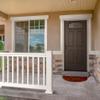 Fypon 6'W x 42" H Premium Handrail Kit with 13 Square Spindles, White view 3