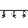 Layna Linear 3-Light Black LED Bullet or wall 44" Wide Track Light Fixture view 2