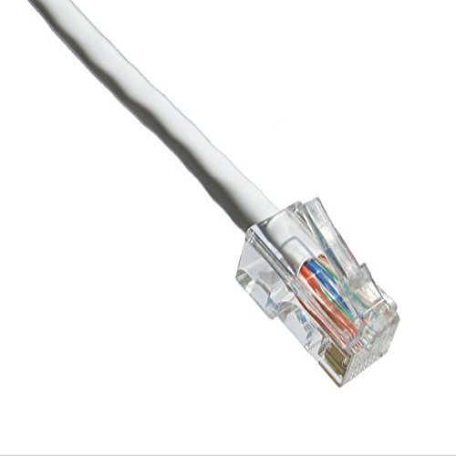 Axiom 50FT CAT6 550MHZ Patch Cable Non-BOOTED White