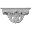 Ekena Millwork SH13X06X03HI Hillsborough Decorative Shelf, 13 1/8" W x 3 3/4" D x 6 5/8" H view 1