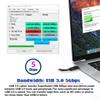 chenyang USB 3.0 Front Panel Header 19/20Pin Male to Female 90 Degree Right Angled Mainboard Header Port Extension Cable Adapter view 2