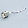 10pcs BA15s Bayonet Light Bulb Socket Brass Wire 1156 view 1