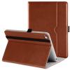 DTTO for iPad mini 4 Case, Premium Leather Folio Stand Cover Case with Multi-Angle Viewing and Auto Wake-Sleep Function, Front Pocket for iPad mini 4 - Brown view 1
