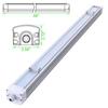 4ft 40W LED Tri-proof Light Vapor Fixture 5000lm 5000K Daylight UL 6 Pack view 2