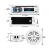 BOSS Audio Systems MCK508WB.6 Marine Boat Bluetooth Stereo & 6.5 Inch Speakers - CD DVD Player, AM/FM Radio Receiver Head Unit, Dipole Antenna view 2