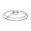 I Like That Lamp Wire Lamp Shade Rings with European Fitter (8 Diameter), Includes 2 Galvanized Steel Silver Drum Rings, Make DIY Table/Floor/Pendant Lamps, Compatible with most IKEA & Target Lamps view 2