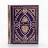 KleverCase Book Cover Themed 360 Degree Chargeable Reading Lamp, Night Light, Desk, Bedside Light. (Purple Spells, Large Size White Light) view 2