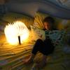 KleverCase Book Cover Themed 360 Degree Chargeable Reading Lamp, Night Light, Desk, Bedside Light. (Purple Spells, Large Size White Light) view 3
