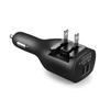 NDLBS Car Charger,Dual USB Wall Charger and Car Charger with Travel Adapter Foldable Plug Home for iPhone X Xs MAX 6 7 8 Plus, iPad mini Air Pro, S10 9 8 7 Plus, LG Google one Plus 6 Phone view 1