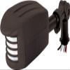 Nuvo Outdoor Security Light in Black in Black Finish view 1