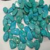 10pcs Turquoise Cabochon 20-50mm Teardrop Freeform Slab Stone Phone Sockets Pop Grips Belt Jewelry Beads view 2