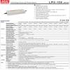 LED Driver 150.5W 215V 700mA LPC-150-700 Meanwell AC-DC SMPS LPC-150 Series MEAN WELL C.C Power Supply view 2