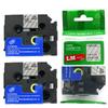 2/Pack LM Tapes - LMe125 Premium 3/8" White Print on Clear Label Compatible with P-Touch TZe125 Tape and Includes Tape Color/Size Guide. Replaces Ptouch TZ125 9mm 0.35 Laminated. view 1