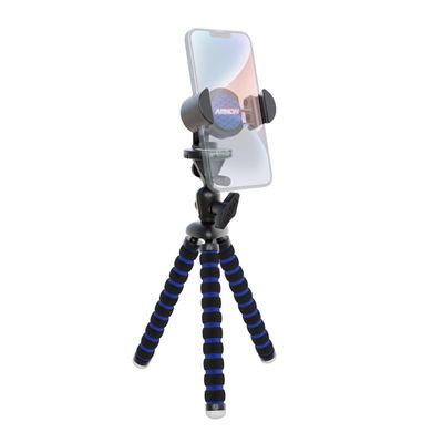 ARKON 11 inch Tripod Mount with Phone Holder for Video Retail Black, Model: RVTRIXL
