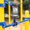 ARKON 11 inch Tripod Mount with Phone Holder for Video Retail Black, Model: RVTRIXL view 3