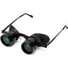 Professional Hands-Free Binocular Glasses for Fishing, Bird Watching, Sports, Concerts, Theater, Opera, TV, Sight Seeing, Hands-Free Opera Glasses for Adults (Green Film Optics)-Upgraded view 1