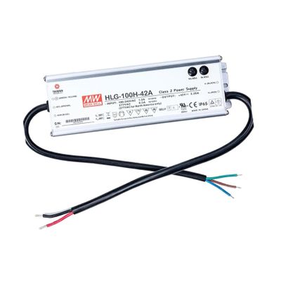 LED Driver 95.76W 42V 2.28A HLG-100H-42A AC-DC SMPS HLG-100H Series C.V+C.C Power Supply
