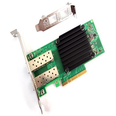 Mellanox Technologies MCX512A-ACAT CONNECTX-5 EN Network Interface Card, 25GBE Dual-Port SFP28, PCIE3.0 X8, Tall BR