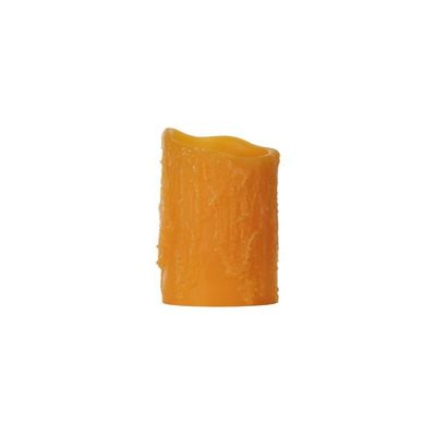 Meyda Tiffany 104891 Candle Cover from Poly Resin Collection 3.00 inches, Honey Amber