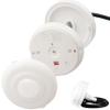 Enerlites MPC-52V PIR Ceiling Sensor, Ceiling Occupancy Sensor, Ceiling Light Sensor, Occupancy Sensor, Commercial Grade 360 Degree FOV, 800 Sq. Ft Coverage, 120-277VAC, White view 2