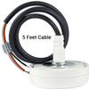 Enerlites MPC-52V PIR Ceiling Sensor, Ceiling Occupancy Sensor, Ceiling Light Sensor, Occupancy Sensor, Commercial Grade 360 Degree FOV, 800 Sq. Ft Coverage, 120-277VAC, White view 4