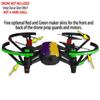 Skin Decal Wrap 2 Pack Compatible with DJI Ryze Tello Ripped Colors Purple Yellow Drone NOT Included view 3