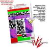 Skin Decal Wrap 2 Pack Compatible with DJI Ryze Tello Punk Rock Drone NOT Included view 4