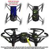 Skin Decal Wrap 2 Pack Compatible with DJI Ryze Tello Baja 0040 Blue Royal Drone NOT Included view 2