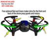Skin Decal Wrap 2 Pack Compatible with DJI Ryze Tello Baja 0040 Blue Royal Drone NOT Included view 3