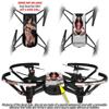 Skin Decal Wrap 2 Pack Compatible with DJI Ryze Tello Pistol Whipped Drone NOT Included view 2