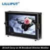 Lilliput 28" 3840x2160 Broadcast Monitor 3G SDI 4K Ultra HD Monitor SDI HDMI TALLY Director Monitor for Camera view 2