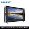 Lilliput 28" 3840x2160 Broadcast Monitor 3G SDI 4K Ultra HD Monitor SDI HDMI TALLY Director Monitor for Camera view 4