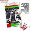 Skin Decal Wrap 2 Pack Compatible with DJI Ryze Tello Baja 0023 Purple Drone NOT Included view 4