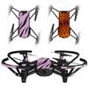 Skin Decal Wrap 2 Pack Compatible with DJI Ryze Tello Zebra Skin Pink Drone NOT Included view 1