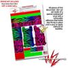 Skin Decal Wrap 2 Pack Compatible with DJI Ryze Tello Rainbow Zebra Drone NOT Included view 4