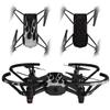 Skin Decal Wrap 2 Pack Compatible with DJI Ryze Tello Metal Flames Chrome Drone NOT Included view 1