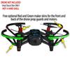 Skin Decal Wrap 2 Pack Compatible with DJI Ryze Tello Skulls Confetti Blue Drone NOT Included view 3