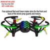 Skin Decal Wrap 2 Pack Compatible with DJI Ryze Tello Rainbow Checkerboard Drone NOT Included view 3