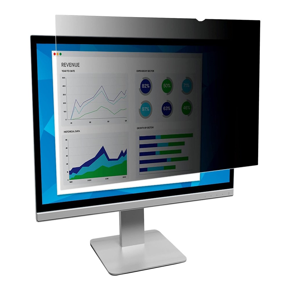 3M Privacy Filters for 43" Widescreen Monitor - PF430W9B,Black