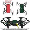 Skin Decal Wrap 2 Pack Compatible with DJI Ryze Tello Solids Collection Coral Drone NOT Included view 2