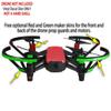 Skin Decal Wrap 2 Pack Compatible with DJI Ryze Tello Solids Collection Coral Drone NOT Included view 3