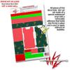 Skin Decal Wrap 2 Pack Compatible with DJI Ryze Tello Solids Collection Coral Drone NOT Included view 4