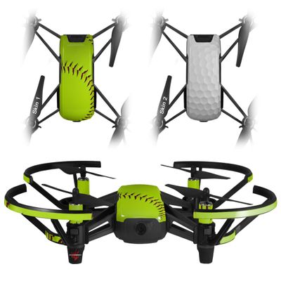 Skin Decal Wrap 2 Pack Compatible with DJI Ryze Tello Softball Drone NOT Included